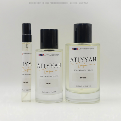 Second Wife Fragrance Sizes - 10ml, 50ml, 100ml Extrait de Parfum by Atiyyah